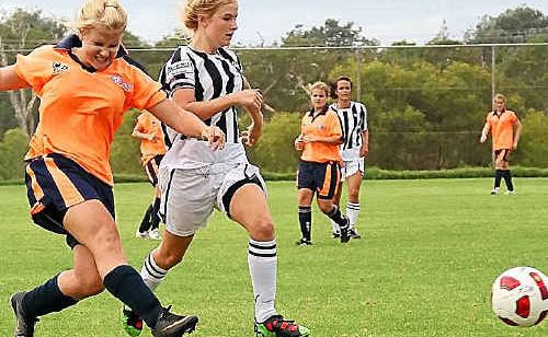 Sarah Orman and her 16 years girls team-mates are back in action tomorrow against Northern Inland in the State Youth League. Sarah Orman and her 16 years girls team-mates are back in action tomorrow against Northern Inland in the State Youth League.